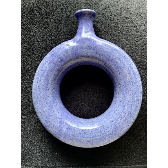 The Potters House Other - Vintage "The Potter's House" Folk Art Glazed Pottery Ring Flask Bottle
